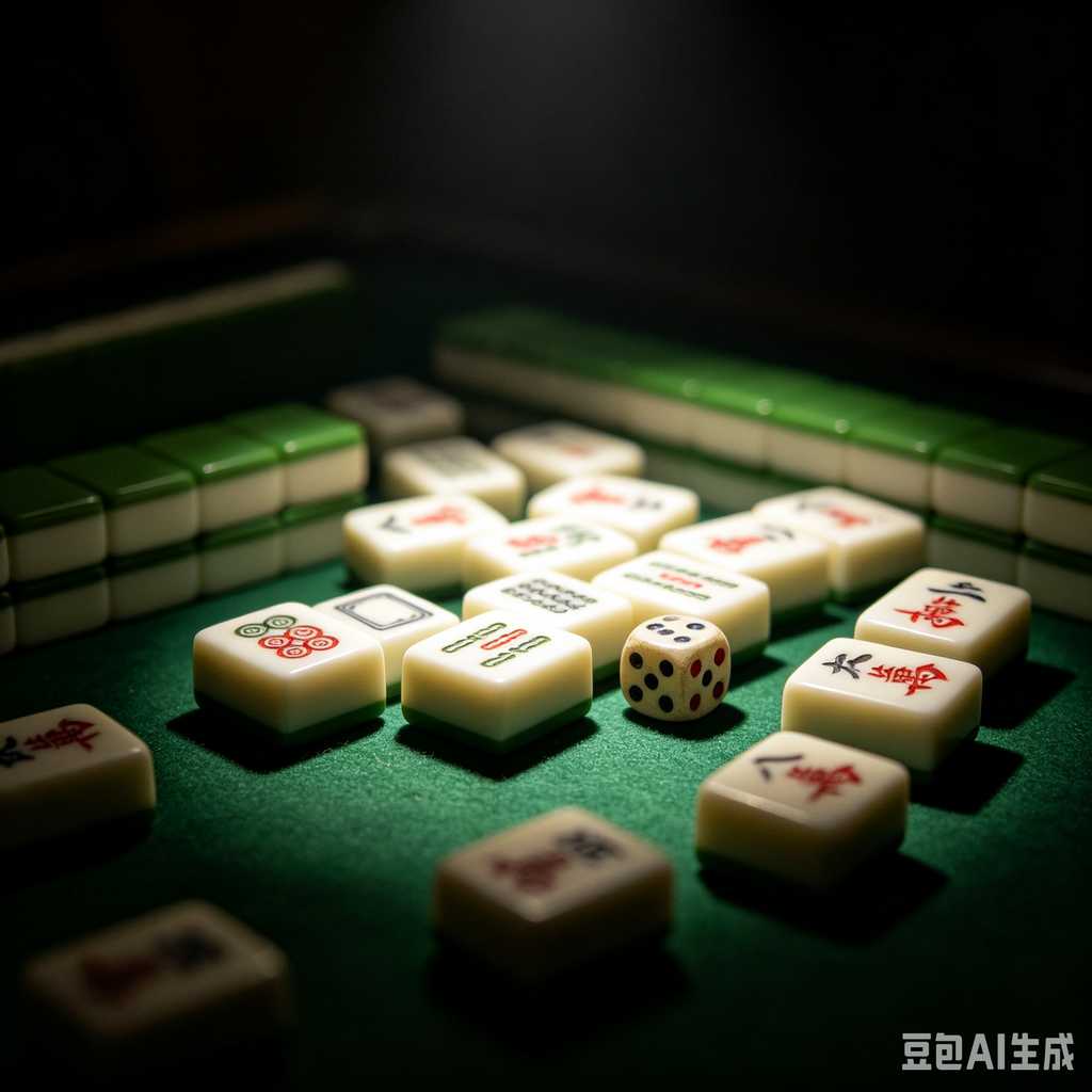 traditional chinese board game mahjong